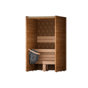 Leil Saunas Como 1-120 - 2 Person Indoor Traditional Sauna Kit image 14