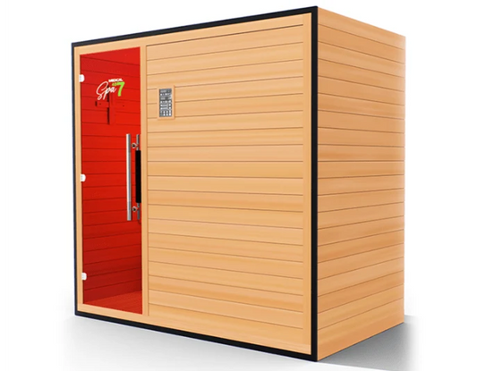 Medical Breakthrough Commercial Spa 487 3 Person Infrared Sauna With 11 Heaters