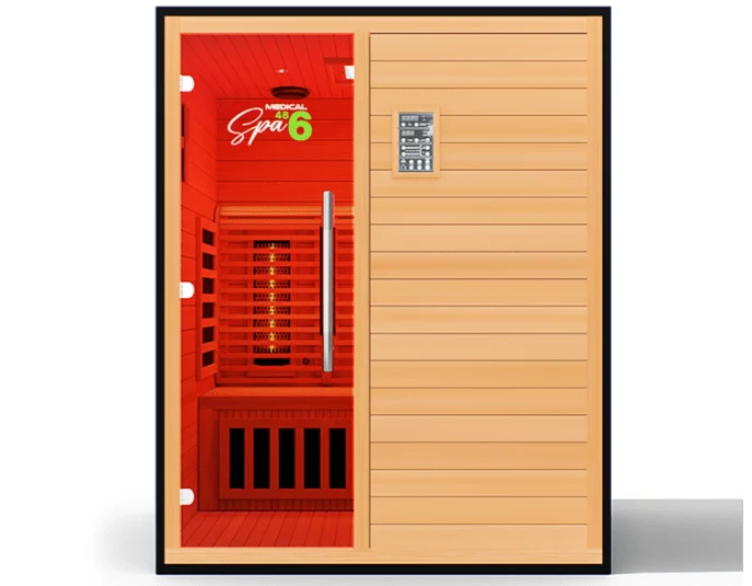 Medical Breakthrough 2-Person Commercial Spa 486 2 Person Infrared Full Spectrum Sauna