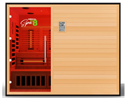 Medical Breakthrough Commercial Spa 488 4-5 Person Infrared Sauna with Red Light Therapy image 4