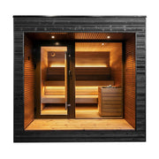 Auroom Arti 5-Person Fully Assembled Outdoor Traditional Sauna Cabin image 2