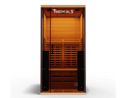 Medical Breakthrough 5 Ultra 1 Person Full Spectrum Infrared Sauna – Skin Rejuvenation, Integrated Audio & Premium Hemlock…