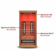 Finnmark FD-1 Infrared Sauna for 1 Person - Full Spectrum with UL Listed Heaters image 6