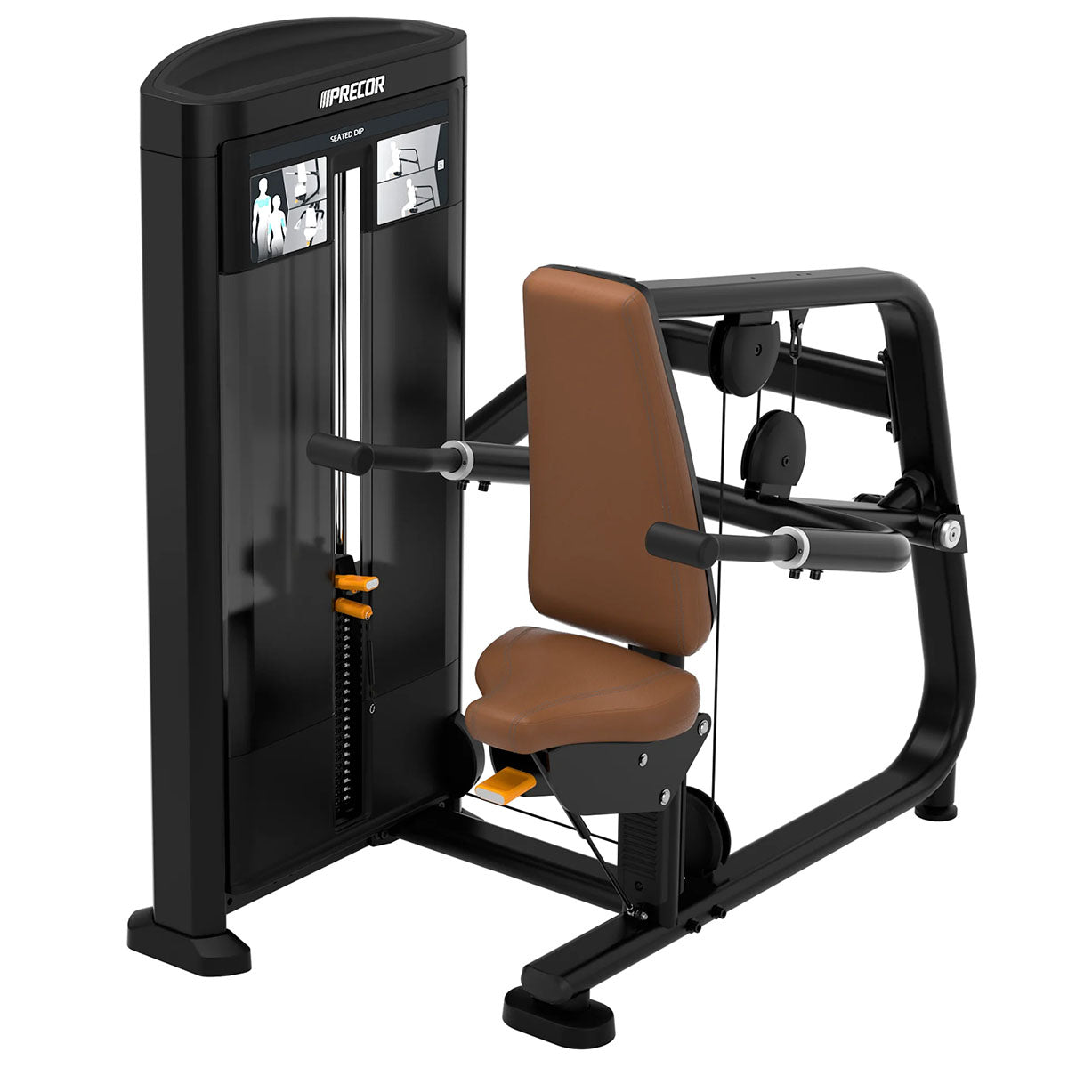 Precor Resolute Selectorized Seated Dip Machine