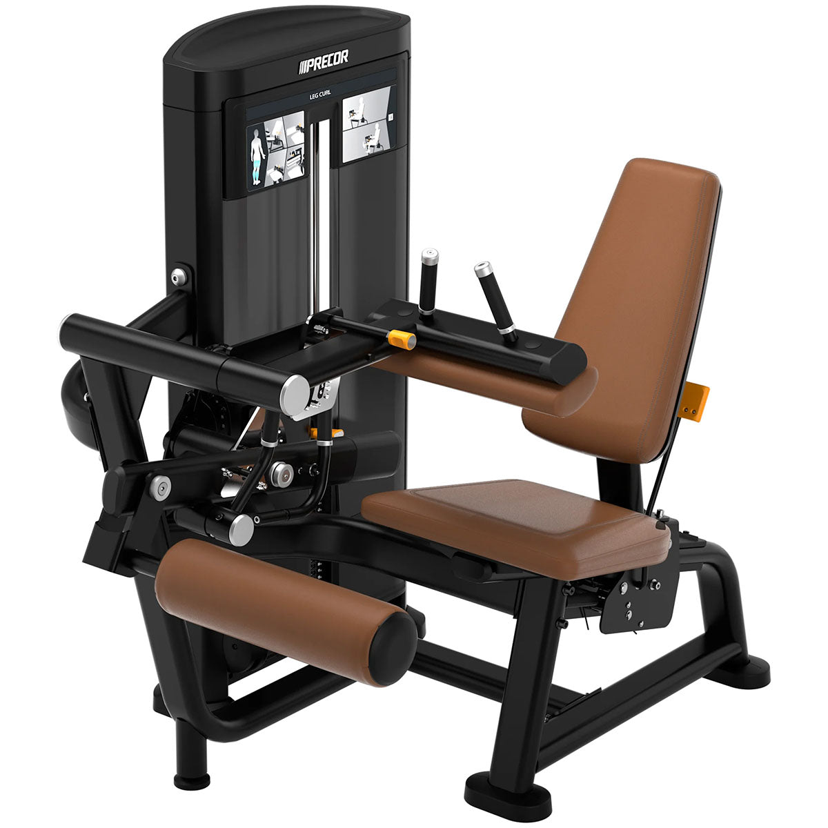 Precor Resolute Selectorized Seated Leg Curl Machine