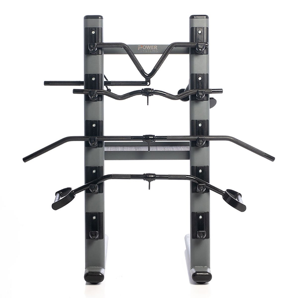 Power Systems Black Chrome Cable Attachment Storage Rack with 9 Bars