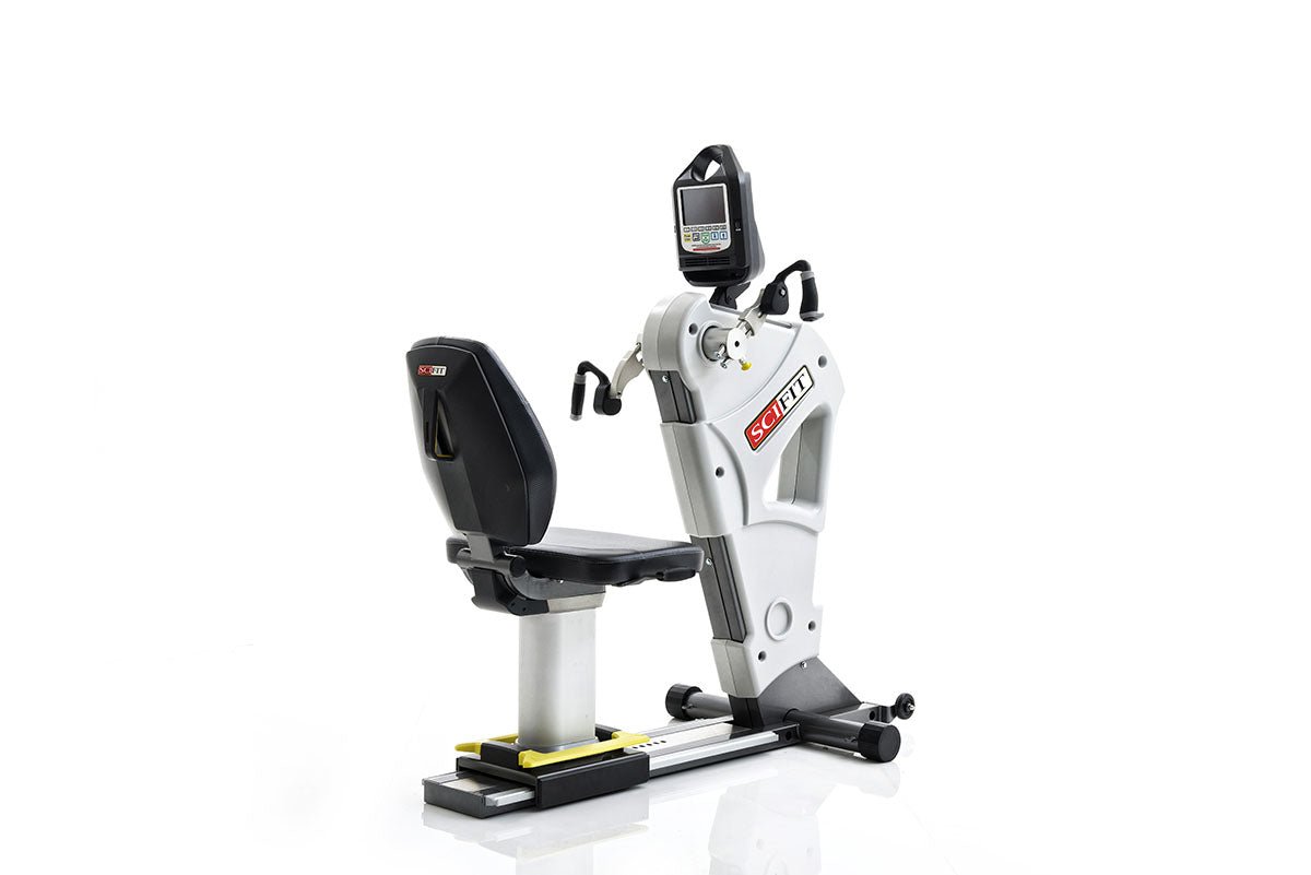 SCIFIT PRO1000 Bi-Directional Upper Body Ergometer with Adjustable Cranks & Bariatric Seat