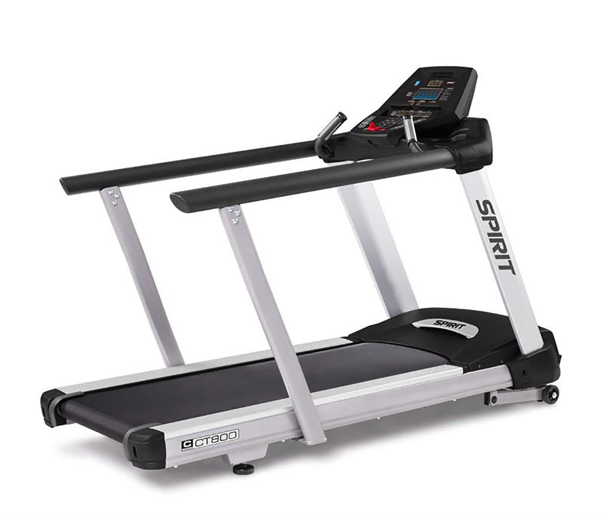 Spirit CT800 Commercial Treadmill with Medical Handrails