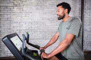 SportsArt C576U-16 Status Upright Exercise Bike with 16" SENZA Touchscreen image 3