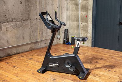 SportsArt C574U-13 Elite Upright Exercise Bike with 13" SENZA Touchscreen