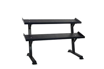 Inflight Fitness 69" Commercial 2-Tier Dumbbell Rack