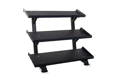 Inflight Fitness 54" Commercial 3-Tier Dumbbell Rack