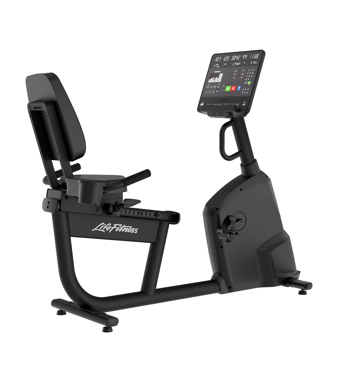 Life Fitness Atmos Recumbent Bike with SL Console