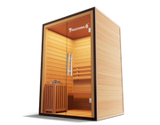 Medical Breakthrough Traditional 6 v2: Traditional 3 Person Sauna - Detox Routine, Rapid Heating, Bluetooth, Hemlock Wood…
