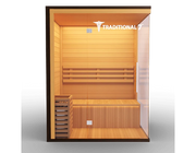 Medical Breakthrough Traditional 7 v2a: Traditional 3 Person Sauna Hemlock Wood, Bluetooth Audio, Rapid Heating image 9