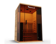 Medical Breakthrough 6 Ultra 2 Person Full-Spectrum Infrared Sauna - Fast Heating, Natural Hemlock, Audio System image 7