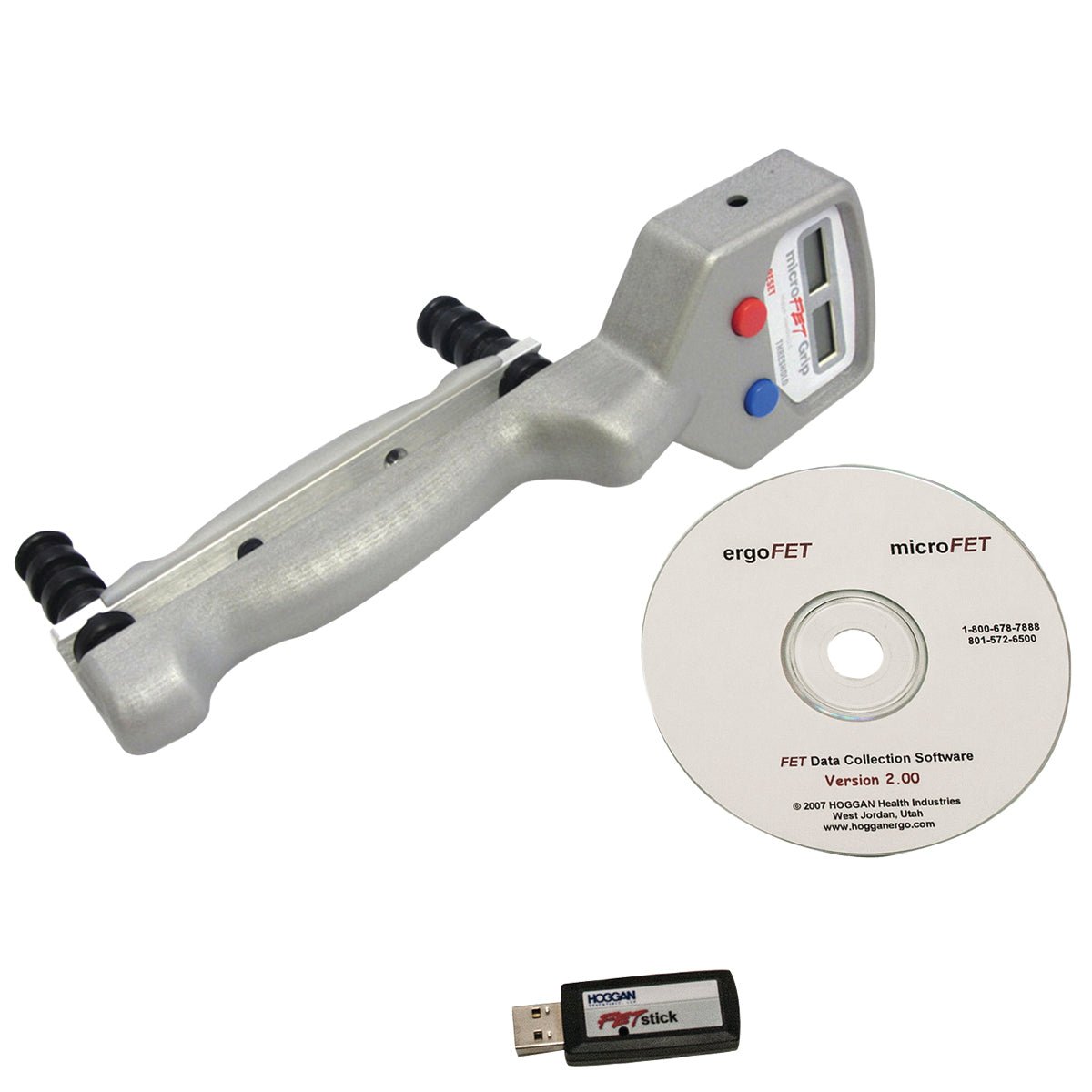 MicroFET HandGRIP Digital Grip Dynamometer with Data Collection Software