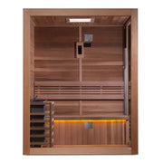 Golden Designs "Hanko Edition" 2-3 Person Indoor Traditional Sauna - Canadian Red Cedar image 4
