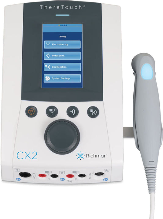 Richmar TheraTouch CX2 2-Channel Electrotherapy & Ultrasound Combination System