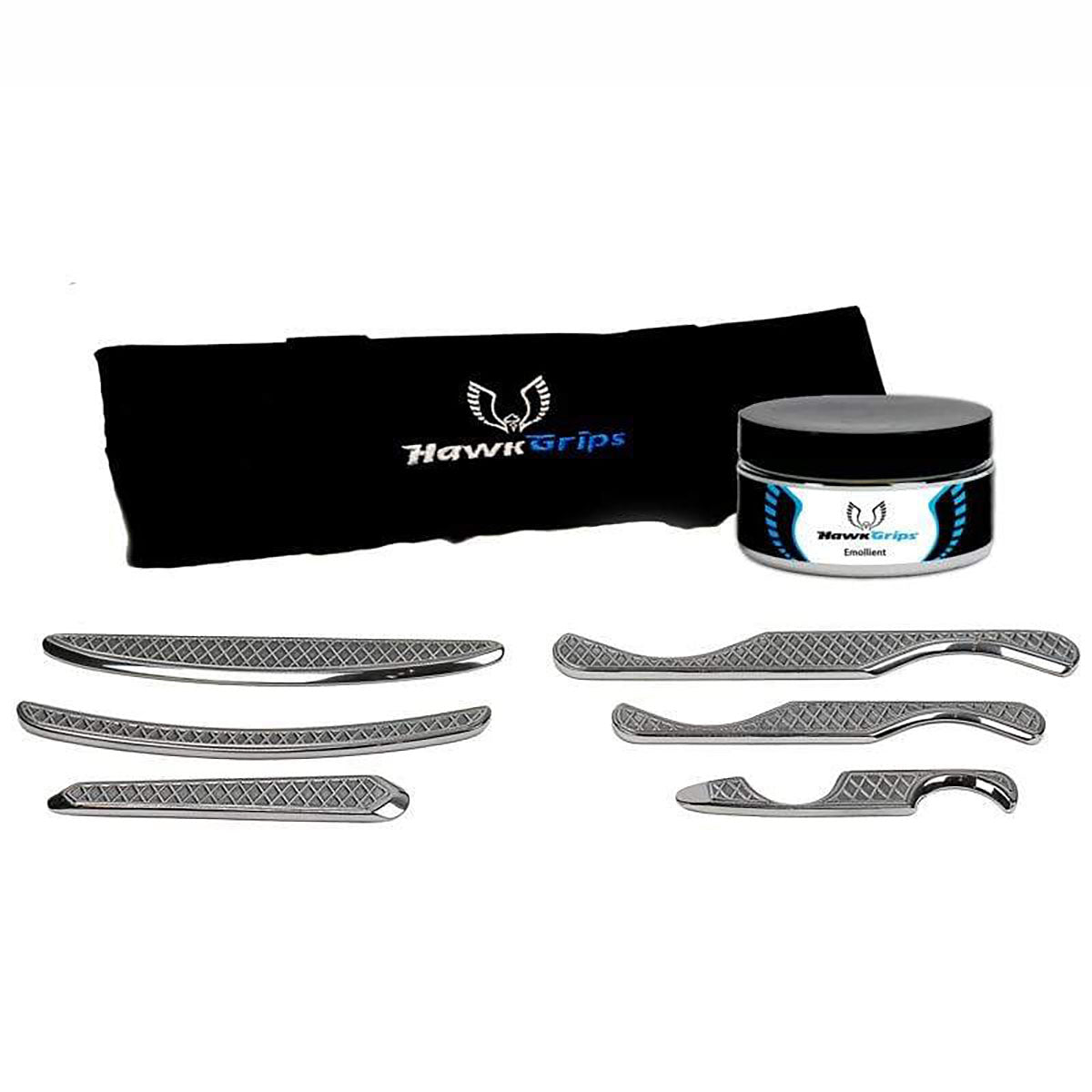 HawkGrips Silver IASTM Instrument Set