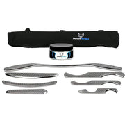 HawkGrips Gold 7-Piece Stainless Steel IASTM Instrument Set