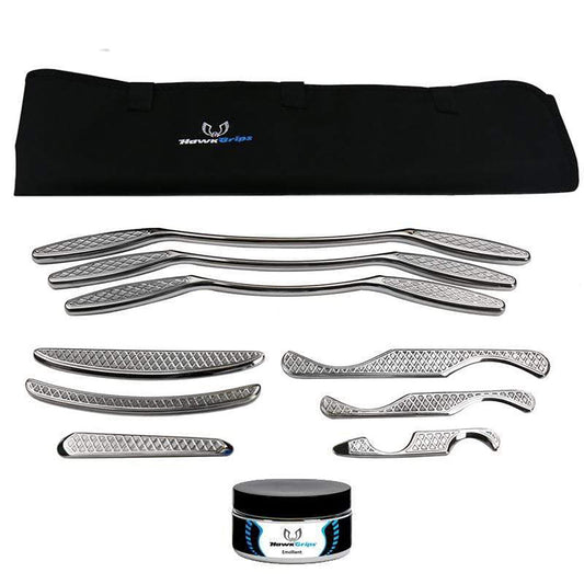 HawkGrips Platinum IASTM Instrument Set