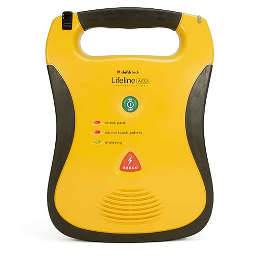 HeartSmart Defibtech Lifeline Semi Automatic AED AED Emergency Response Bundle