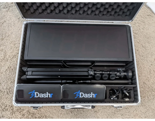 Dashr Display Pack for Athletes - Wireless Timing System, Portable Design, Compatible with iOS/Android