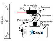 Dashr BioStation Biometrics System - Accurate Height, Weight, Reach & Wingspan Measurements image 6
