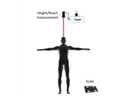 Dashr Bio LITE Biometric Measurement System - Compact Jump Setup, Bluetooth Scale, App Integration