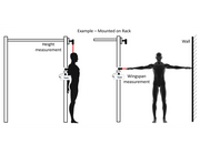 Dashr BioStation Biometrics System - Accurate Height, Weight, Reach & Wingspan Measurements image 4
