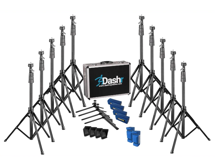 Dashr React Agility Package - 2 Wireless LED Modules, 4 Timing Gates, Indoor/Outdoor Training