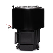 Narvi Luosto VS 16kW Wood-Burning Sauna Heater with 30L Water Tank & Space-Saving Design image 9