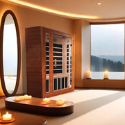 Dynamic Cordoba Elite 2-Person Ultra Low EMF FAR Infrared Sauna - Canadian Hemlock image 13
