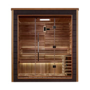 Golden Designs "Drammen" 3 Person Outdoor Traditional Sauna - Canadian Red Cedar image 4