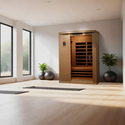 Dynamic Venice Elite 2-Person Ultra Low EMF FAR Infrared Sauna - Canadian Hemlock image 11