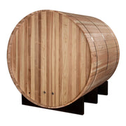 Golden Designs "Arosa" 4 Person Barrel Traditional Sauna - Pacific Cedar image 4