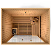 Golden Designs Copenhagen Edition 3 Person Traditional Sauna - Canadian Red Cedar image 8