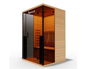 Medical Breakthrough 6 Ultra 2 Person Full-Spectrum Infrared Sauna - Fast Heating, Natural Hemlock, Audio System image 3