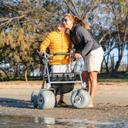 Wheeleez All-Terrain Beach Rollator Walker image 4