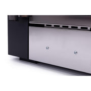 Narvi Kuru 13kW Wood-Burning Sauna Heater Stove - Stylish Black Steel Design, Made in Finland image 5
