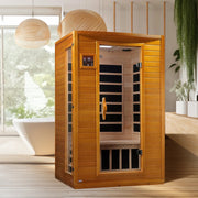 Andora 2-Person Low EMF FAR Infrared Sauna in Canadian Hemlock image 8