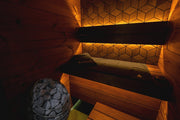 Leil Saunas Como 1-120 - 2 Person Indoor Traditional Sauna Kit image 11