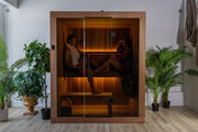 Dundalk LeisureCraft CT Element Loft 3 Person Traditional Indoor Sauna (54x74) image 7