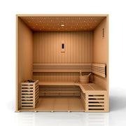Golden Designs Copenhagen Edition 3 Person Traditional Sauna - Canadian Red Cedar image 6