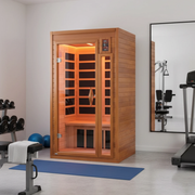 Barcelona 1- to 2-Person Low EMF FAR Infrared Home Sauna image 2