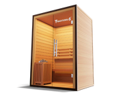 Medical Breakthrough Traditional 6 v2: Traditional 3 Person Sauna - Detox Routine, Rapid Heating, Bluetooth, Hemlock Wood…