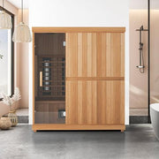 Finnmark FD-3 Full Spectrum 3-4 Person Infrared Sauna - Quick Heat, Durable Cedar Design image 7