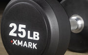 XMark Round Commercial Urethane Dumbbells (5-50 lb and 5-75 lb Sets) image 9