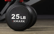 XMark Round Commercial Urethane Dumbbells (5-50 lb and 5-75 lb Sets) image 7